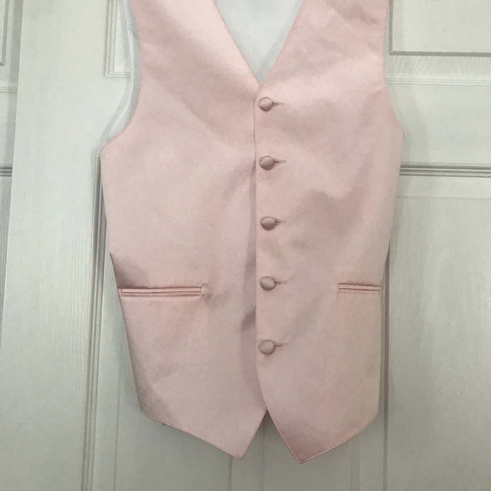 Women’s Tuxedo Park Pink satin vest